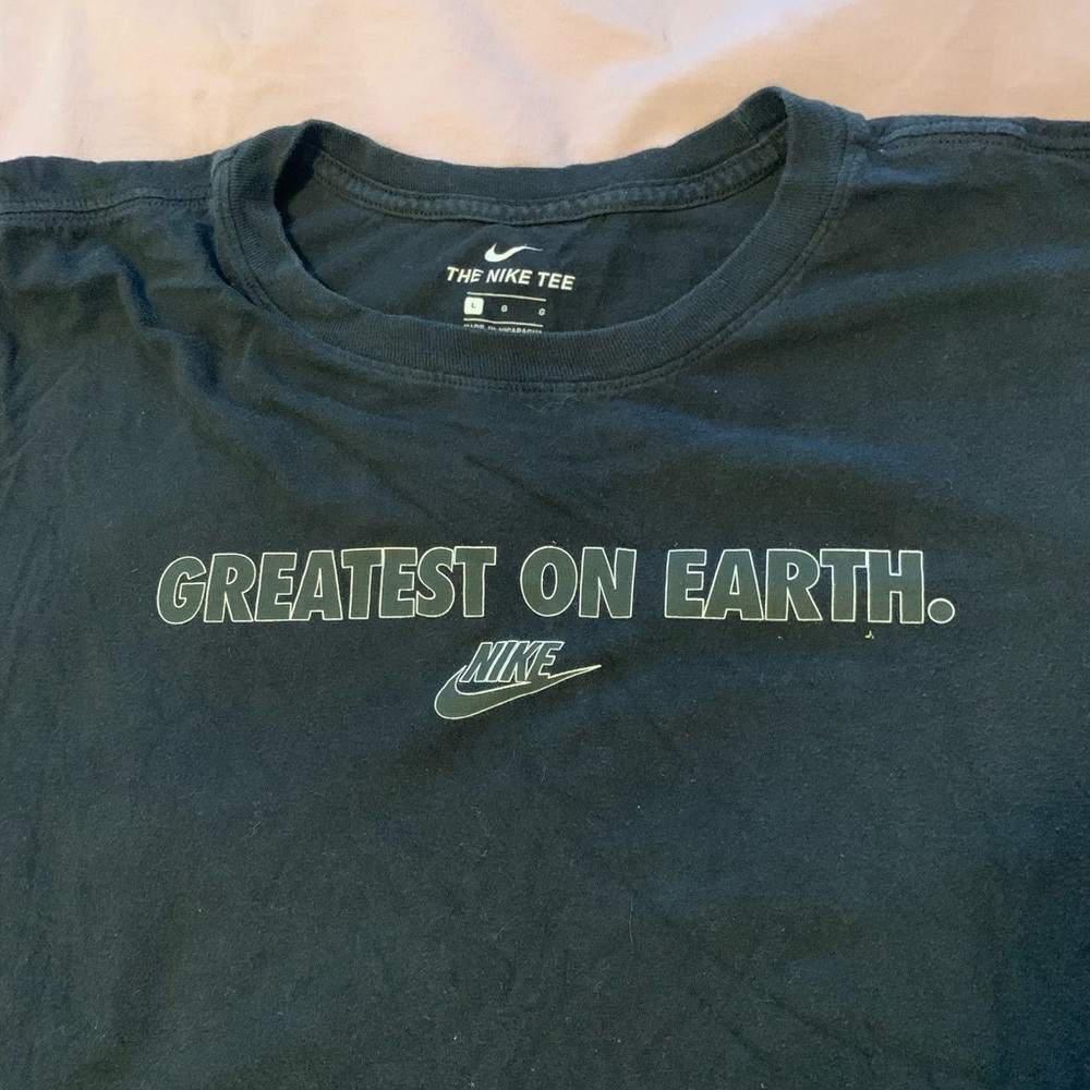 Black Nike Mens T Shirt